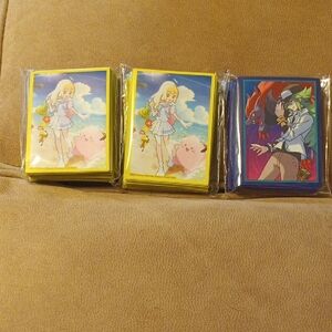 Anime Character Card Sleeves Set